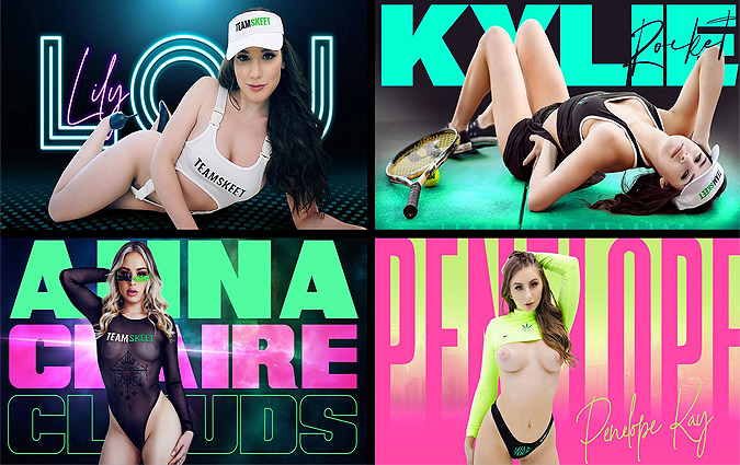[TeamSkeetSelects] Kylie Rocket, Penelope Kay, Lily Lou, Anna Claire Clouds (2022 All Stars Compilation)